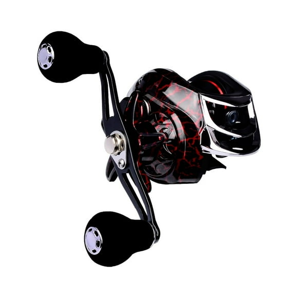 PROBEROS 18+1 Roulement à Billes BB 7.1:1 Moulinet de Pêche Portable Moulinet de Lancer d'Appâts Main Gauche/droite Moulinet de Lancer d'Appâts de Pêche