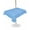 Blue, variant on Grunge Street Style Painting Print Ombre Design Illustration, Square Outdoor Tablecloth, Waterproof Table Cloth Cover with Umbrella Hole and Zipper, Table Protector for Patio Party Picnic 54"x54"