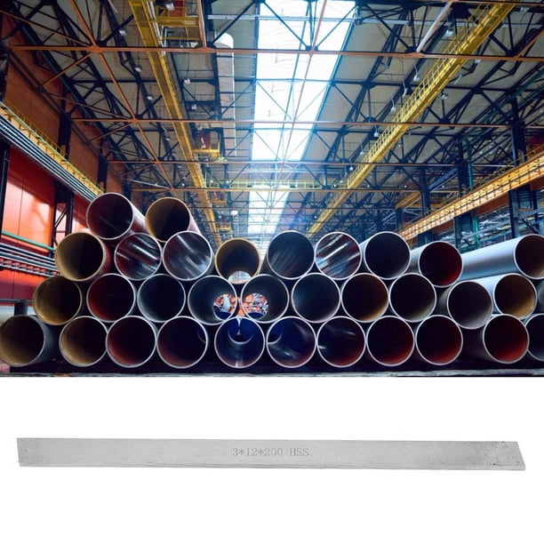 Fleje De Acero Blanco, Barra De Acero De Torno De Alta Velocidad Blanca HSS, Carro De Excavadora Para Carretilla Elevadora Industrial ANGGREK Herramientas