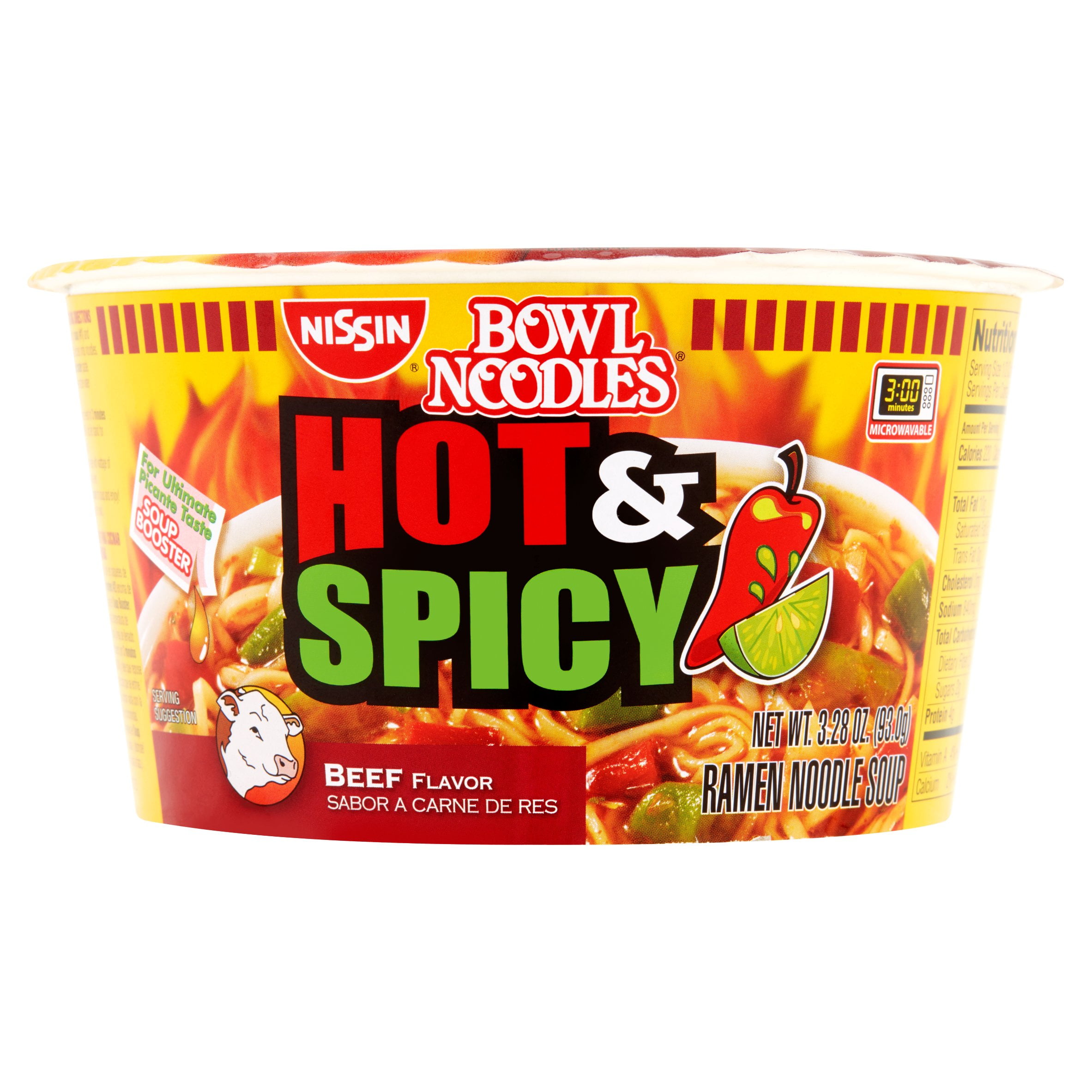 Nissin Bowl Noodles Hot Spicy Beef Flavor Ramen Soup My Xxx Hot Girl