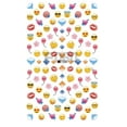 thumbnail image 4 of Inspired Nail Stickers - Geek, Kiss, Diamond, Smily Face, Love, Heart over 50 Stickers, 4 of 5