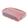 thumbnail image 4 of Lonchera Bento, lonchera para ensaladas, refrigerador portátil multiusos con tapas, versátil rosa, 4 of 9