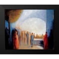 thumbnail image 2 of Unknown 24x20 Black Modern Framed Museum Art Print Titled - Midnight Mass, 2 of 5