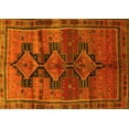 thumbnail image 1 of Ahgly Company Indoor Rectangle Persian Yellow Traditional Area Rugs, 3' x 5', 1 of 4