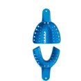 thumbnail image 2 of Dental Impression Trays Perforated Plastic Disposable Denture Instruments Tray Upper Lower (Large Lower 6pcs), 2 of 3