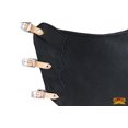 thumbnail image 3 of Hilason Western Bull Riding Chinks Chaps Adult Pro Rodeo Bronc Leather Black, 3 of 5