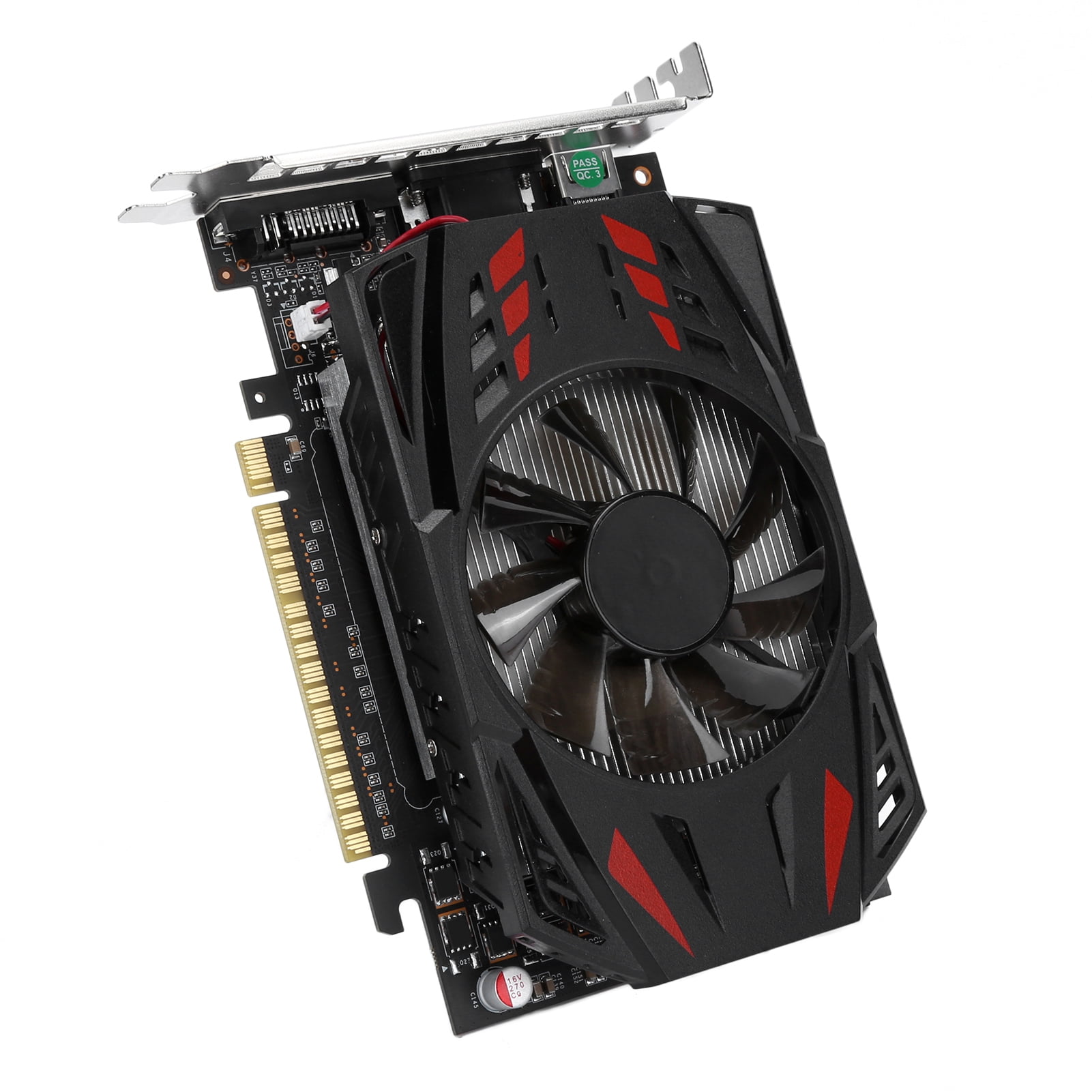 Higoodz Graphics Card for Desktop Computer Network Accessories 780MHz GTX1050Ti 4G 128Bit DDR5,Graphics Card,4G Graphics Card