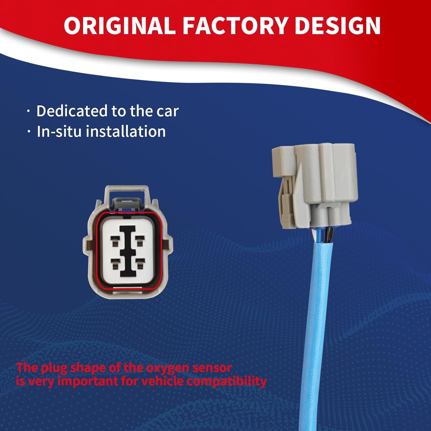 DrCax 234-9040 Oxygen O2 Sensor Upstream Heated Air Fuel Ratio 250-54045 Compatible with Honda Accord 2.4L L4 2003 2004 2005 2006 2007 Replace 36531-RAA-A01 36531-RAA-A02