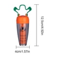 thumbnail image 5 of Linterna LED para Acampar Recargable Por USB 2000mAh Con Forma Zanahoria () Naranja, 5 of 5