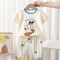 thumbnail image 4 of Odeerbi 1-8 Años Niños Conjunto de Verano Pijama de Dos Piezas, 4 of 5