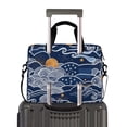 thumbnail image 2 of FORMRS 16" Laptop Bag Carrying Sleeve Case with Handle Travel Shoulder Briefcase, Blue Night Sky, 2 of 8