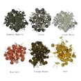 thumbnail image 4 of KLKCMS Wholesale 100pcs 8mm Blank Pad Stud Earring Post Peg Pin Jewelry Making Findings, 4 of 8