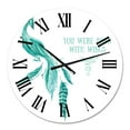 thumbnail image 2 of Designart 1 in Quartz Traditional Wall Clock, 2 of 2