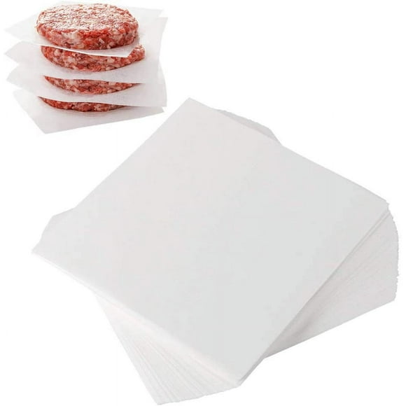 Hbdhejl Hamburger Patty Paper Used To Separate Patties Baking Packaging Candy Deep Frying Stick Pad Paper Oil Absorbent Paper