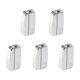 thumbnail image 4 of 5 Ganchos De Pared Individuales, Adornos De Pared, Resistentes, Decorativos, Plegables, Plateados. Plata, 4 of 10