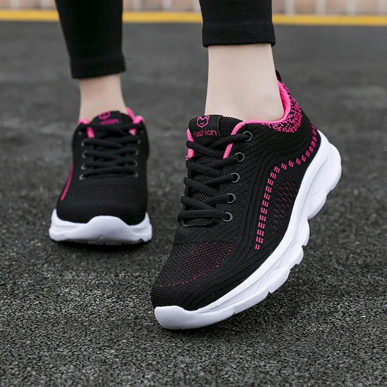 casual shoes for Women Platform Shoes For Women Fashion Casual Breathable  Lightweight Platform Shoes Sport Running Shoes cloth Dress Sandals for  Women