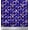 Royal Blue, variant on Soimoi Purple Cotton Duck Fabric Damask Floral Print Fabric by the Yard 44 Inch Wide