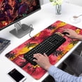 thumbnail image 2 of Long Mouse Pads for Desk,Golden Retriever Hawaiian Desk Mats on Top Of Desks, Desk Mouse Pad Extra Large with 3mm Non-Slip Base and Stitched Edge for Gaming,Office,Work,Home 31.5"x15.7", 2 of 6