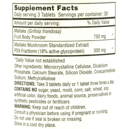 Mushroom Wisdom Maitake SX Fraction - 90 Tablets