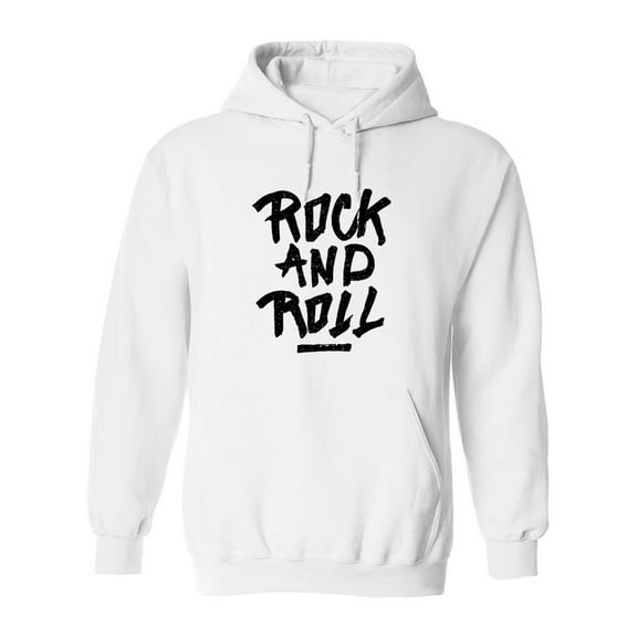 Rock And Roll. Hoodie Men -Image by Shutterstock, Male 3X-Large