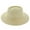 Ivory, variant on Top Headwear Floppy Brim Paper Braid Flat Top Fedora Panama Hat - Grey