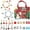 Style B-#1, variant on Christmas Advent Calendar Bracelet 24 Days Christmas Countdown Calendar Bracelets Set DIY Jewelry Making Kit 2024 Christmas New Year Birthday Gift