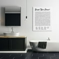 thumbnail image 2 of Stupell Industries Phone Crossword Puzzle Bathroom Word Design Canvas Wall Art by Lettered and Lined, 2 of 5