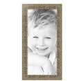 thumbnail image 2 of ArtToFrames 16" x 35" Antique Floral Silver Picture Frame, 16x35 inch Multi Wood Poster Frame (WOM-5168), 2 Pack, 2 of 6
