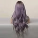 thumbnail image 5 of Peluca de colores mezclados, cabello largo rizado, estilo moño medio, peluca de moda natural, resistente al calor, 65 cm de largo, para mujer, ideal para uso diario., 5 of 8