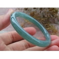 thumbnail image 3 of Certified Icy Green Burma 100% Natural A JADE Jadeite Baby Circle Bangle Bracelet 43 mm 663942 TN, 3 of 11