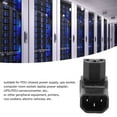 thumbnail image 4 of C14 To C13 Adapter, IEC320 To IEC320 Adapter 4Pcs Plug and Play 2500W  for UPS PDU Server, 4 of 8