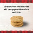 thumbnail image 3 of Walker’s Shortbread Gluten-Free Ginger & Lemon Shortbread Cookies, Kosher, 9 Count (6 Pack), 3 of 9