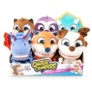 Chatter Choppers Hippo Plush 6.5, Interactive Collectible Toy, Funny Sound Effects, Ages 3+