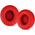 thumbnail image 1 of wonima02 Ear Pads, Replacement Earpads Compatible for Beats Solo 2.0/3.0 Wireless Headphones,Ear Cushions with Noise Isolation Memory Foam,Soft Protein Leather(Red), 1 of 1