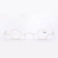 thumbnail image 3 of 3 Pairs of Women Transparent Small Round Reading Glasses 2.50, Men Vintage Presbyopia Glasses Plastic Readers +2.00 Strength for Small Face, 3 of 6