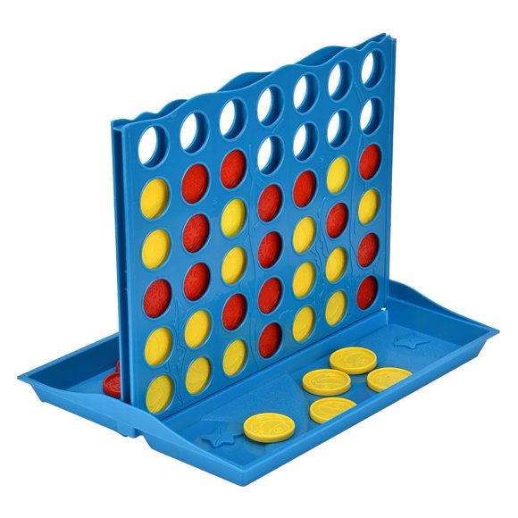 Domqga Kids Classic Educational Toy 4 in Row Chess Connection Tabletop Parent-child Interactive Game, Kids Tabletop Toy, Kids Tabletop Game Toy