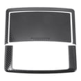 thumbnail image 1 of Bisel de recorte de faro Unique Bargains, bisel de faro, decoración de cubierta de faro para Nissan Rogue 2021-2024, negro de fibra de carbono, ABS, 1 juego, fila delantera, 1 of 1