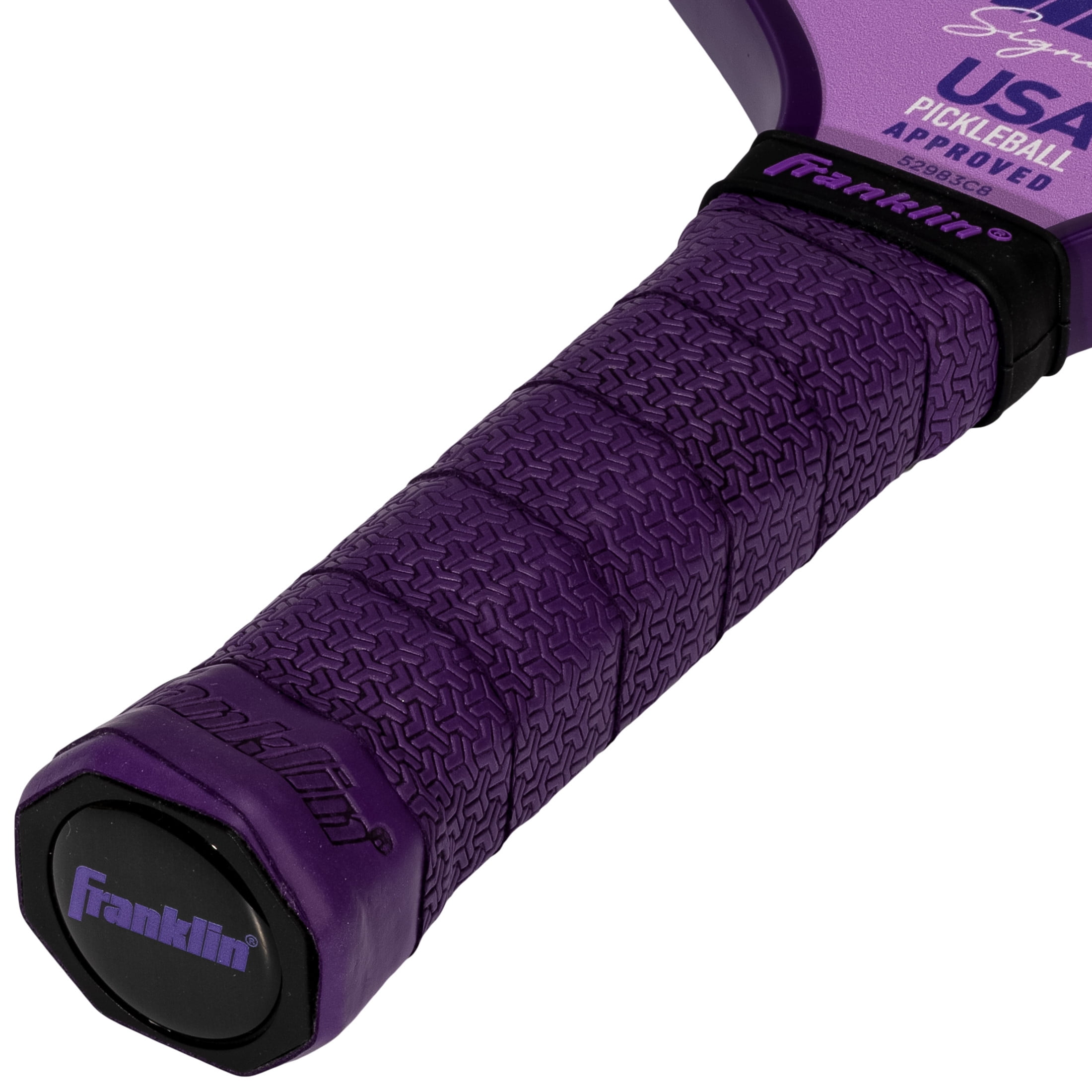 Franklin Sports Pro Pickleball Paddles - Signature Series Pro Pickleball Paddle with MaxGrit Surface - USA Pickleball (USAPA) Approved Tournament Pickleball Paddle - 13mm Polypropylene Core - Lilac
