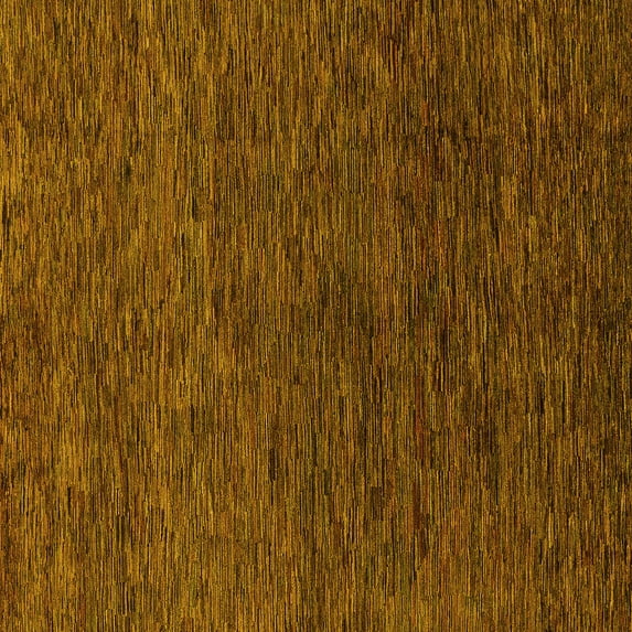 Ahgly Company Machine Washable Indoor Square Abstract Yellow Modern Area Rugs, 5' Square