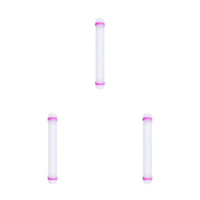 relayinert Non Stick Rolling Pin Decoration Fondant Baking Roller Cake White 9 Inch 3Set