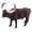 Brown, variant on Lifelike Realistic Wild Water Buffalo Resin Model Ornament Exquisite Hand Painted Animal Figurine Statue For Home Living Room Office Study Shelf And Desk Decor Creative Gift For Wildlife Enthusiasts