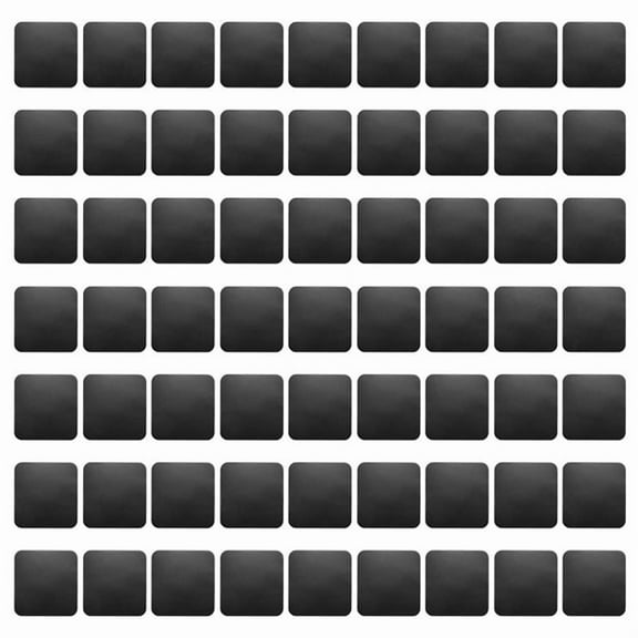 Anti Tarnish Paper Labret Jewelry 100pcs Strips Tabs Black Squares