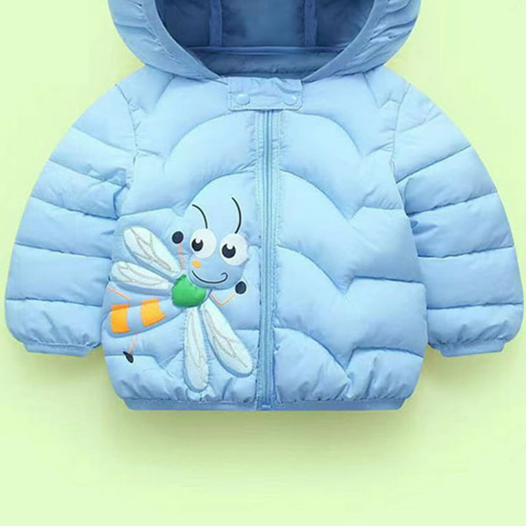 skpabo Winter Coats for Kids with Hoods (Padded) Light Puffer Jacket for  Baby Boys Girls, Infants, Toddlers