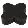 thumbnail image 1 of 150 piezas bandejas de trufa de papel de papel bases de chocolate bases de chocolate bandejas de compartimento (negro), 1 of 5