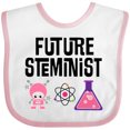 thumbnail image 3 of Inktastic Science Gift Future STEMinist Scientist for Girls Girls Baby Bib, 3 of 4