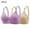 Purple, variant on REUFTI 2PC Womens No Underwire T Shirt Bras Padded Seamless Bralettes Full Coverage Push Up Comfortable Daily Wear Bras.S-2XL.Bras For Women,Protecting Breast Tissue,Breathable And Refreshing