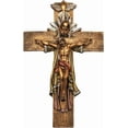 thumbnail image 1 of MORIN Imágenes | Escultura religiosa | Cruz con Padre, Hijo y Espíritu Santo |30 Cm i, 1 of 5