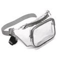 thumbnail image 1 of Riñonera transparente, cinturilla impermeable con tirantes ajustables para eventos, juegos y conciertos Adepaton CPB-DE-SSW1300-1, 1 of 5
