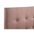 thumbnail image 5 of Home Bedroom Furniture Super Nova Brown Twin Upholstered Tufted Panel Headboard, 5 of 6