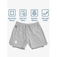 thumbnail image 5 of Zilpu Mens Quick Dry Athletic Performance Shorts with Zipper Pocket (7 inch), 5 of 6